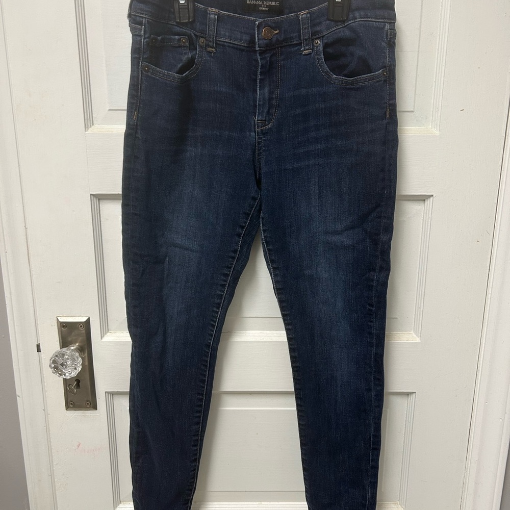 Banana Republic Dark Blue Skinny Jeans